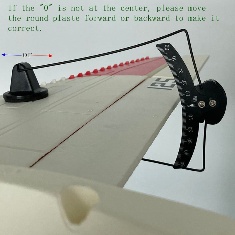 Radio Control Fixed Wing Plane Models Inclinometer Part Aileron Angle Meter Accessories for RC Aircrafts