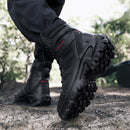 Brand Men&#39;s Military Boots Non-slip Men Ankle Boots Winter Waterproof Men&#39;s Boots Men Motorcycle Boots Outdoor Desert Boots