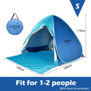 Full Automatic Camping Tent With Door Window Anti-UV Awning Tents Quick Opening Outdoor Sunshelter For 1-4 People Sunproof X147B