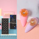 Beautilux Nail Art Design Gel Kit sin capa adhesiva Pintura Tallado Esculpir Araña Forro UV LED Maincure Set con cepillo