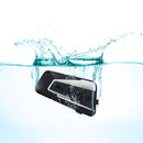 HEROBIKER 2 Sets 1200M BT Motorcycle Helmet Intercom Waterproof Wireless Bluetooth Moto Headset Interphone FM Radio for 2 Rides