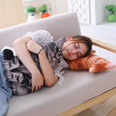LREA 50cm 3D The simulation cat Cushion COVER Sofa /seat/bed/car /hotel Home Decoration Pillow case Covers