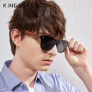 KINGSEVEN Patented Design Bubinga Wood Sunglasses Vintage Integrated Polarized Men&
