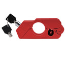 Motorcycle Handlebar Lock Handlebar Brake Handle Solid Lock Imitating Steal Lock Pull Rod ATV Dirt Street Bikes Anti Theft