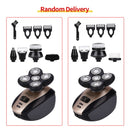 Afeitadora eléctrica multifuncional 4D, recortadora de pelo, afeitadora para cortar el pelo, recortadora de pelo para nariz, orejas, recortadora de barba, Kit de aseo para hombres 0