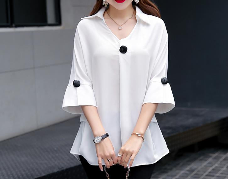 Women&#39;s t-shirts Overweight Plus Size Women Clothing Summer Style Chiffon Shirt Top Tee Woman Tees Tops Oversize Women&#39;s t-shirt