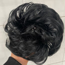 Tinashe Beauty Elastic Band With Hair Messy Hair Bun Scrunchy Chignon With Elastic Band Messi Hairpieces Donut For Women Kids