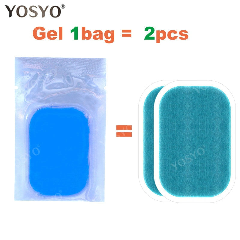 15/30/50/100Pair Replacement Gel Pads For EMS Trainer Weight Loss Abdominal Muscle Stimulator Exerciser Replacement Massage Gel