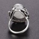 Natural Moonstone rings For Men Women&