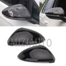 Para VW Golf 7 MK7 7,5 GTI para Touran 2013-2020 cubierta de espejo retrovisor lateral tapas señales golf 7 espejo herramientas caso negro brillante