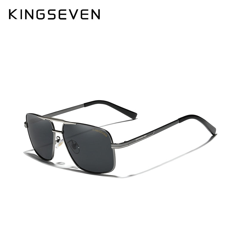 KINGSEVEN  Men's Sunglasses Brand Designer Pilot Polarized Male Sun Glasses Eyeglasses gafas oculos de sol masculino For Men