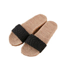 Suihyung Women Slippers Female Casual Flax Slides 13 Colors Linen Belt Ladies Sandals Flip Flops Lovers Summer Indoor Home Shoes