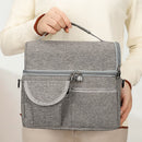 Muttermilch-Wärmeisolierungsbeutel, hochwertiges Picknick, tragbarer Eisbeutel, Lebensmittel, Mittagessen, Kühltasche, Getränketräger, isolierte Taschen