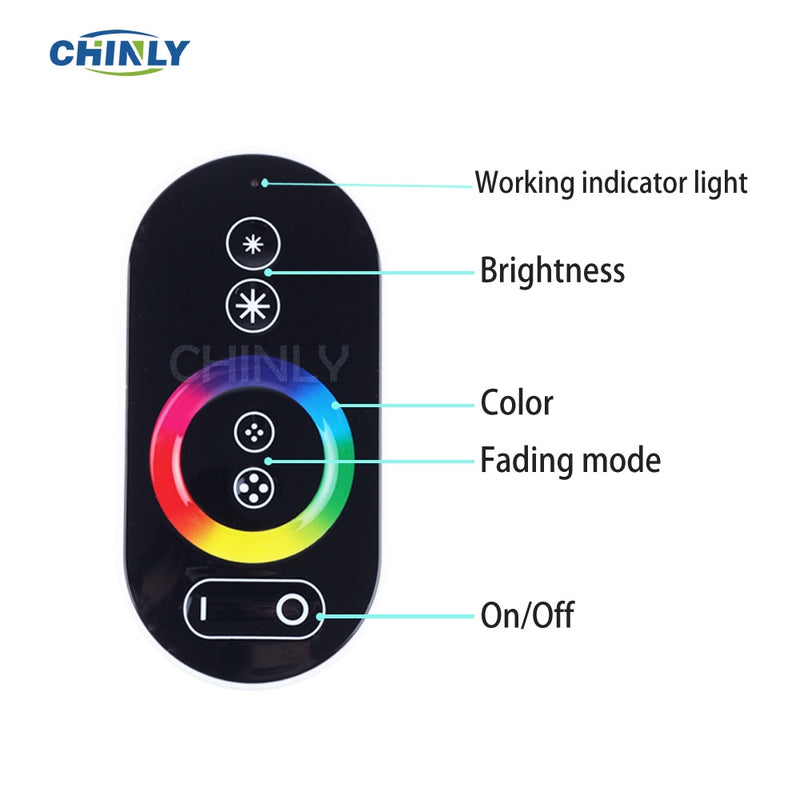 16W RGB Fiber Optic Star Light Deckenset LED Lights Engine RF Touch Control 2m 3m 4m Glasfaserkabel