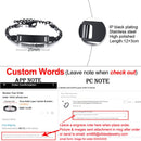 Vnox Anti-Allergie-Edelstahlarmbänder für Baby Babi, personalisierbar, Name, Geburts-ID, Bar, personalisierbar, Mädchen, Jungen, Kind, einzigartiges Geschenk