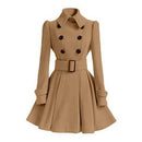 trench Winter Jacket Women Coat Female Warm Jacket Oversize