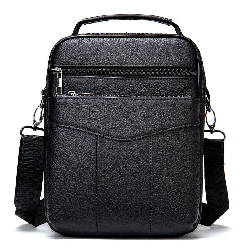 Bolso WESTAL para hombre, bolso de cuero para hombre Desinger, bolsos de hombro de cuero Natural para hombre, bolsos de mensajero para hombre, bolso cruzado pequeño 745