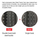 25 Steel Bones Latex Vest Waist Trainer Slimming Underwear Bodsuit Slimming Belt Modeling Strap Shapers Body Shaper Vest