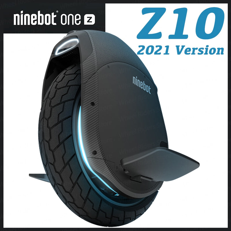 Monociclo eléctrico Ninebot One Z10, patinete de autoequilibrio de una rueda, rueda ancha EUC 1800W 45 km/h, monociclo de equilibrio