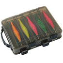 10 teile/schachtel 12g-20g Tintenfisch angelköder Holz Garnelen jigging Angelköder haken Künstliche köder jig haken mit doppelschicht box