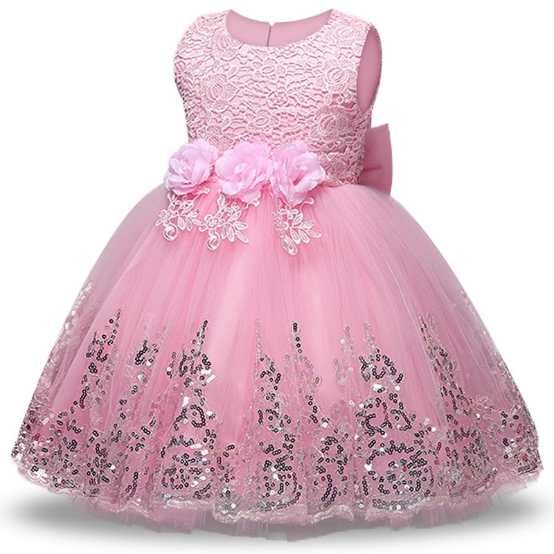 New Costume For Kids Baby Gown Birthday Party Halloween Clothes Tutu Elegant Princess Dresses For Girl Children Vestidos 0-5 Age