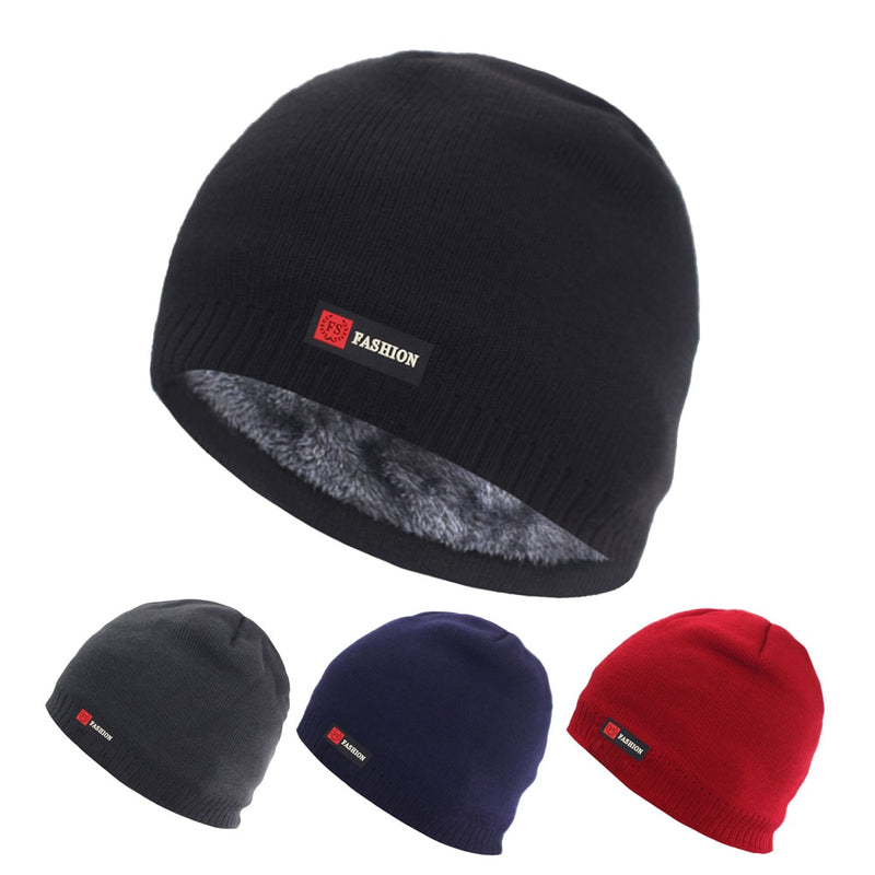 Beanies Knitted Hat Wome's Winter Hats For Men Skullies Brimless cap Gorras Bonnet Sport Male Beanie Warm Thick Winter Hat Cap