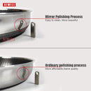 AIWILL Kitchen Quality 316 /304 Stainless Steel Frying Pan Nonstick Pan Cooking Fried Steak Pot Electromagnetic Furnace General