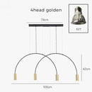 Nordic Brief Dinning Room Chandelier Lighting Modern Designer Office  Chandelier Light Vintage Spot Hanging Lights /LED Lamp