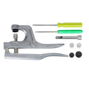 360 Sätze T5-Kunststoffdruckknopf mit Druckknöpfen, Zange, Werkzeugsatz und Organizer-Behältern, Druckknöpfe einfach auszutauschen, DIY-Familienschneider