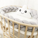 1M/2M/3M/4M Baby Knot Bumper in the Bed Newborn Pillow Cushion Cot Bumper Crib Bumper Tour De Lit Bebe Tresse
