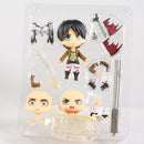 Figma Attack on Titan Eren Jaeger / Mikasa Ackerman / Levi Ackerman / PVC Figura de acción Modelo Toy Figuirne