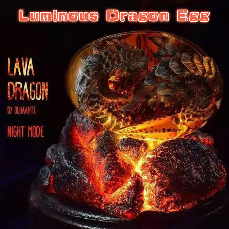 Halloween Decoration Dinosaur Egg Statue Lava Dragon Egg Ornamental Collection Resin Crystal Minerale Gemstone Reiki Home Decor