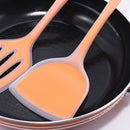 5pcs Silicone Kitchenware Non-stick Cookwarre Cooking Tool Spatula Ladle  Shovel Spoon Soup Kitchen Utensils Set кухонная посуда