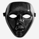 Twill Carbon Fiber Dancer Mask Halloween Cosplay Hippop Mask Of Death