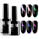 Beautilux Gel Nail Polish Kit Chameleon Cat Eye Gel Nail Polish Magnetic Cats Eye Gels Varnish Lot UV LED Nail Lacquer 6pcs/set