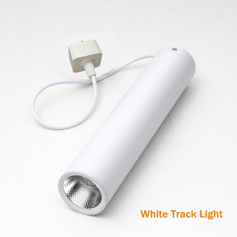 Moderne Lichter, die Schienen-LED-Lampe dimmbare 5-W-Langröhren-Spot-Lichtschienen-Deckenpendelleuchte-Hängebeleuchtung für Home Store beleuchten