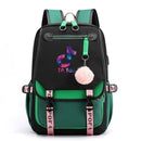 TikTok Backpack Luminous School Bags For Teenagers Boys Girls Laptop Backpack Large Capacity Travel Mochila Escolar