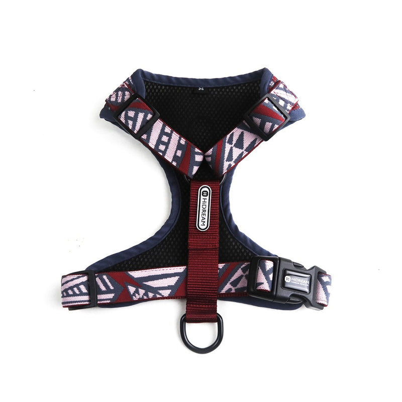 Nylon Dog Cat Harness Printed French Bulldog Harness Puppy Small Dogs Harnesses Vest for Chihuahua Yorkshire Walking Training