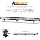 Auxtings 12&#39;&#39; 22&#39;&#39; 20inch 12V 24V offroad led light bar Spot Flood Combo 20&#39;&#39; 126W led Work Light for Jeep Car 4WD Truck SUV ATV