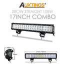 Auxtings 12&#39;&#39; 22&#39;&#39; 20inch 12V 24V offroad led light bar Spot Flood Combo 20&#39;&#39; 126W led Work Light for Jeep Car 4WD Truck SUV ATV