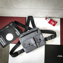 Männer Taktische Weste Gürteltasche Hip-Hop Chest Rig Tasche für Männer Männliche Bauchtaschen Leinwand Gürteltasche Brusttasche Streetwear Kanye