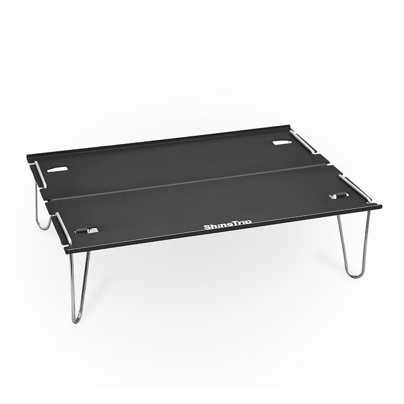 Mini mesa de Camping para exteriores, mesa portátil de aluminio ultraligera, mesa de café para barbacoa, mesa de Camping multifuncional ultraligera