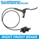 Shimano BR BL MT200 Bicycle Brake MTB Brake Hydraulic Disc Brake 750/800/1350/1450/1500mm Mountain Clamp Brakes upgraded MT315