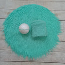 D&J Newborn Photography Props Soft Baby Fur Blankets Faux Fur Background Blankets Cute Infant Kids Fotografia De Baby Fotografia