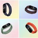 For Xiaomi mi band 3 4 5 Strap Bracelet Accessories Pulseira Miband Replacement Silicone Wriststrap Smart Wrist for Mi Band 5 4
