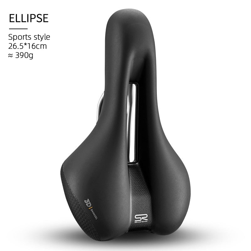 SELLE ROYAL MTB Bike Bicycle Saddle Rail Hollow Breathable Absorption Rainproof Soft Memory Sponge Bike Cycling Seat Saddle