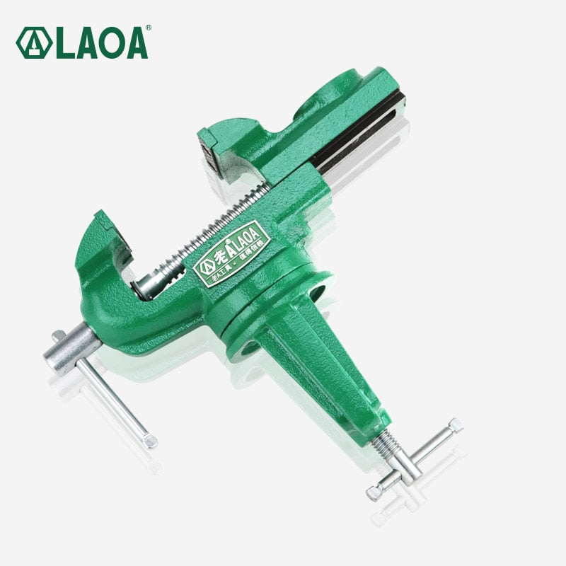 LAOA Table Vice Mini Clamp-on Bench vise Multifunctional Bench Screw With Large Anvil Hobby Clamp On Table Hand Tools