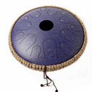 NEW Steel Tongue Drum 14 inch 14 tone  Drum Handheld Tank Drum Percussion Instrument Yoga Meditation Beginner Music Lovers Gift