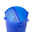 Portable 2 in 1 Pet Folding Water Bottle Food Container With Folding Silicone Pet Bowl Outdoor Travel Dog Cat Feeder Cup Bowl