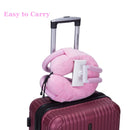 Soporte para el cuello del teléfono 2 en 1 Almohada de soporte para el cuello en forma de U con cuello de cisne Soporte para teléfono para tableta Almohada para siesta de espuma viscoelástica con flexible